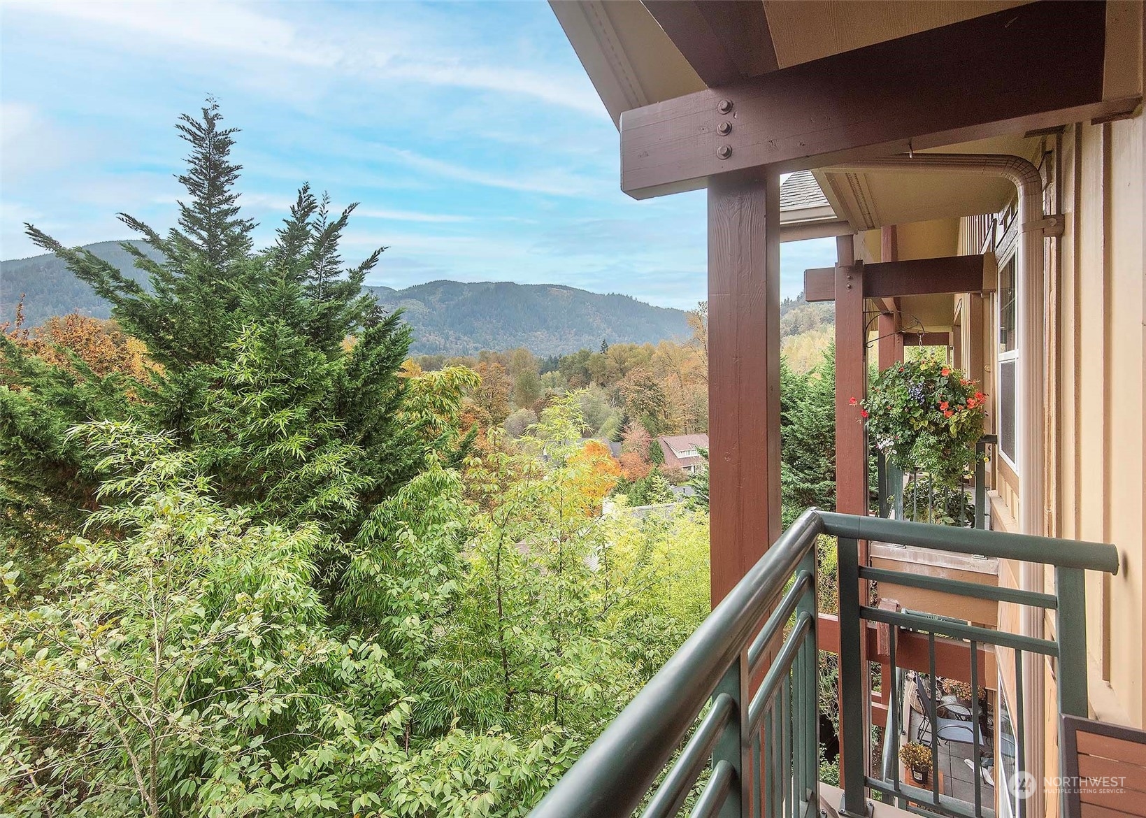 a view of balcony