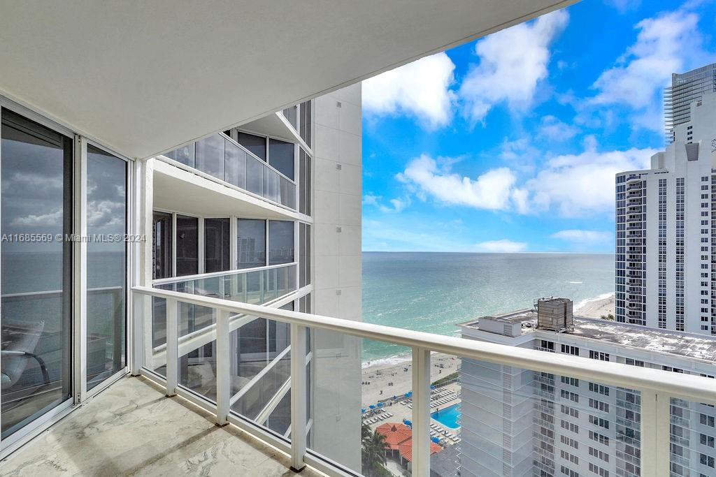 view of balcony with outdoor space