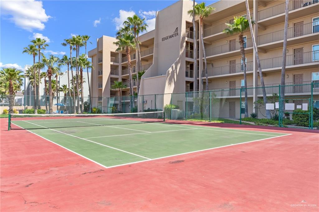 a view of a basketball court