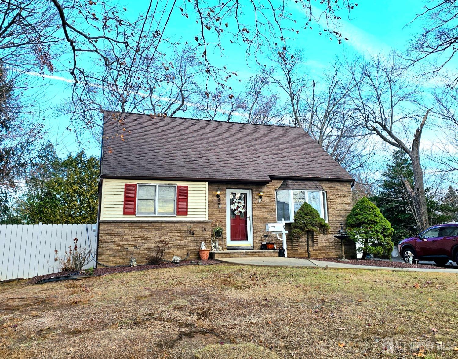 front view of house with a yard