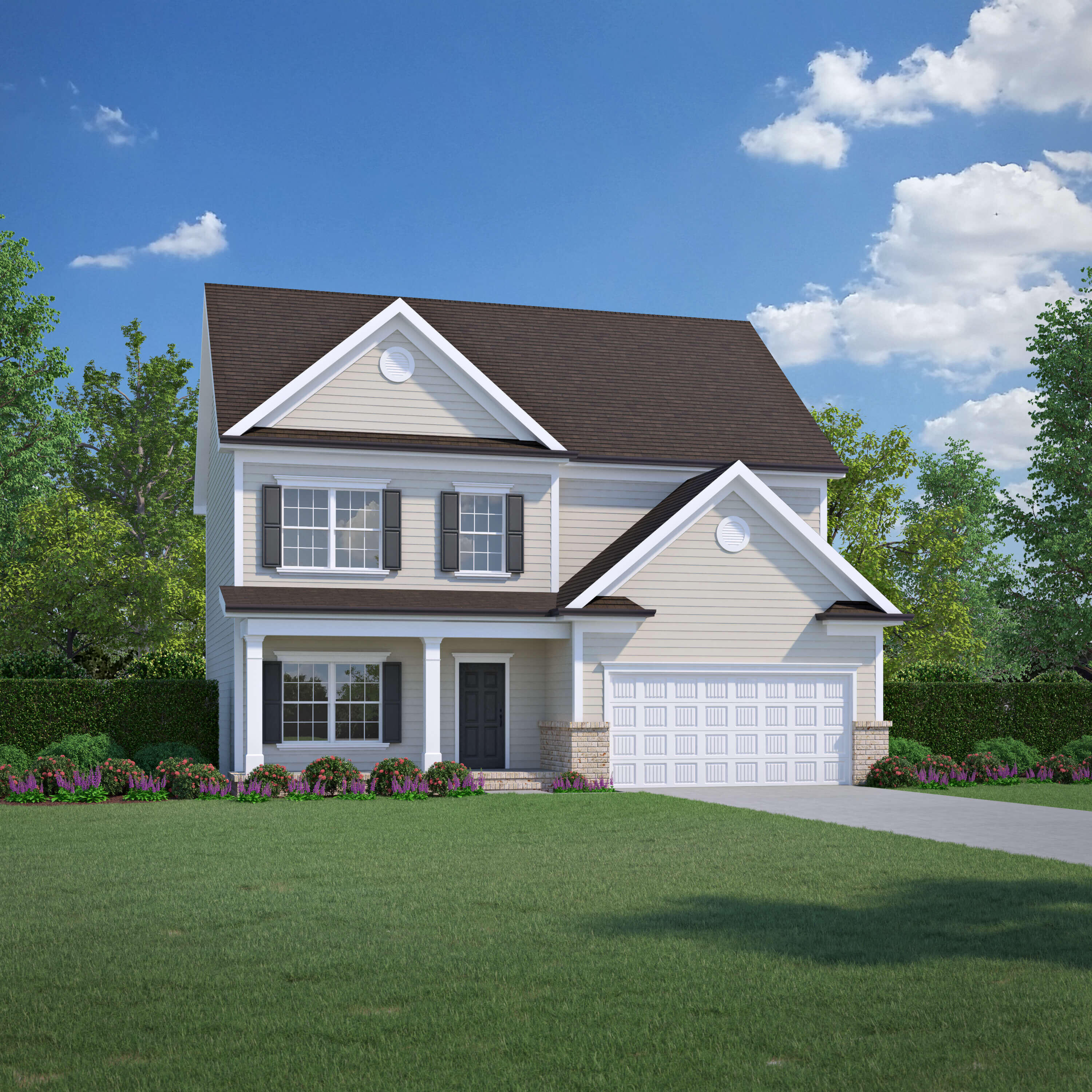 Hawthorne Home Plan Rendering