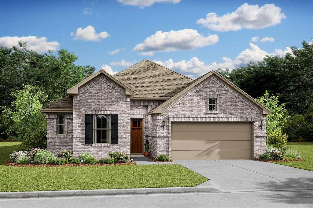 Gorgeous Pasadena home design in RA elevation built by K. Hovnanian Homes in the master planned community of Marvida. (*Artist rendering used for illustration purposes only.)