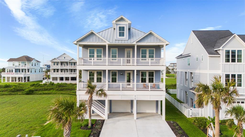 a front view of a house with a porch