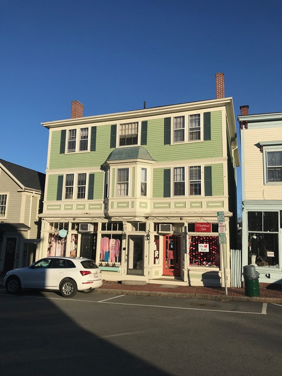 a view of building with street view