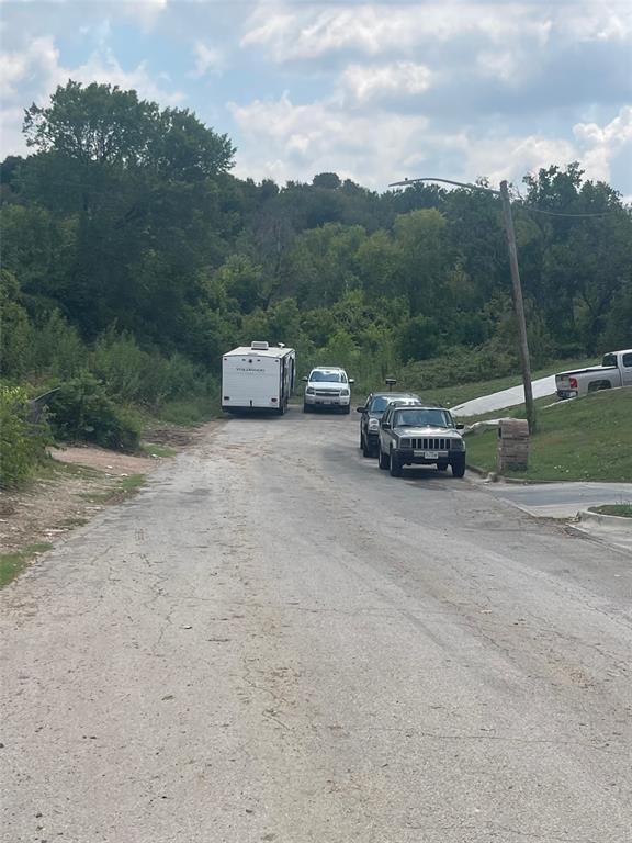 a car parked on the side of the road