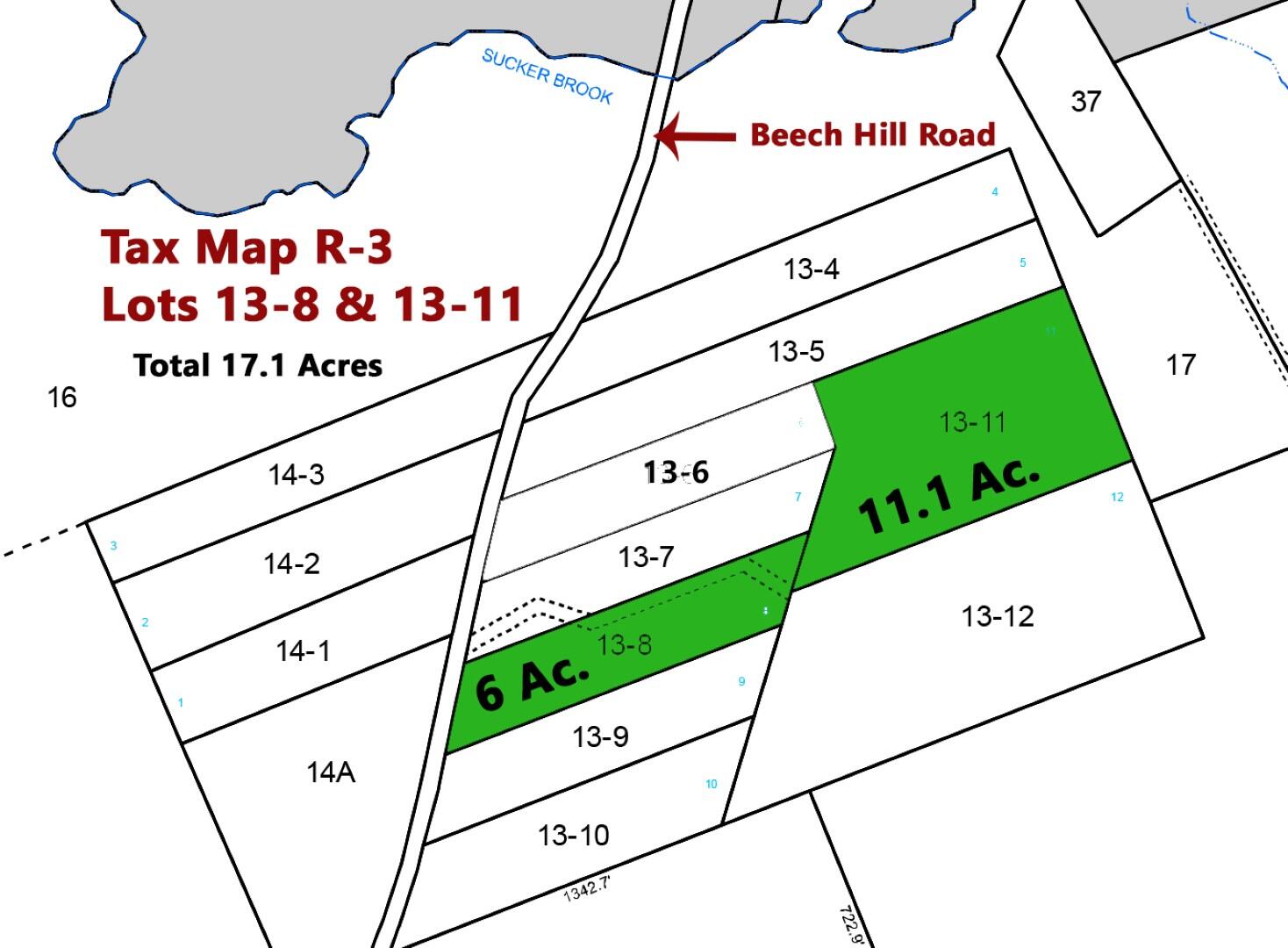 Tax Map Lot 13- 8 & 11 (Large)