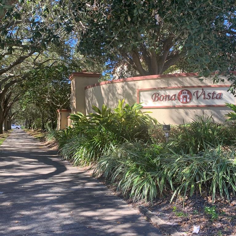 a view of a sign board