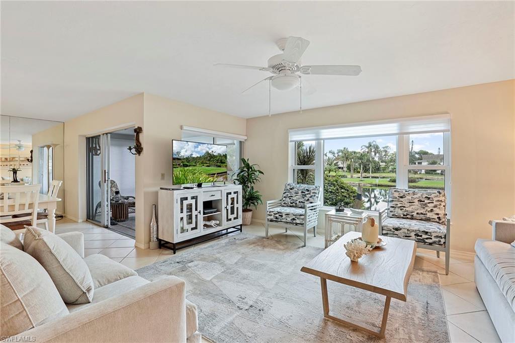 Living Area with Lake View