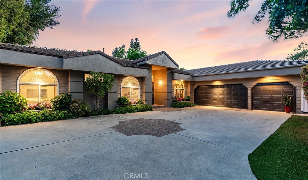 a front view of a house having yard