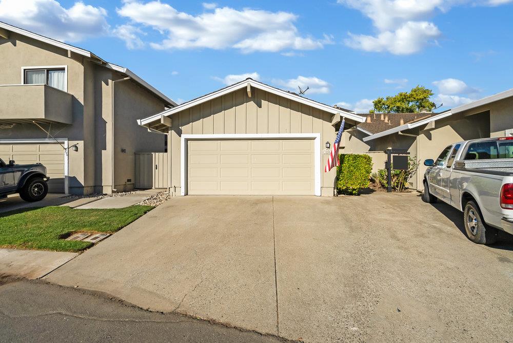 a view of a car garage