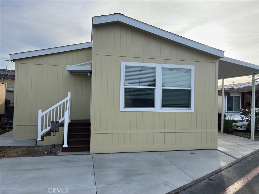 a front view of a house with a garage