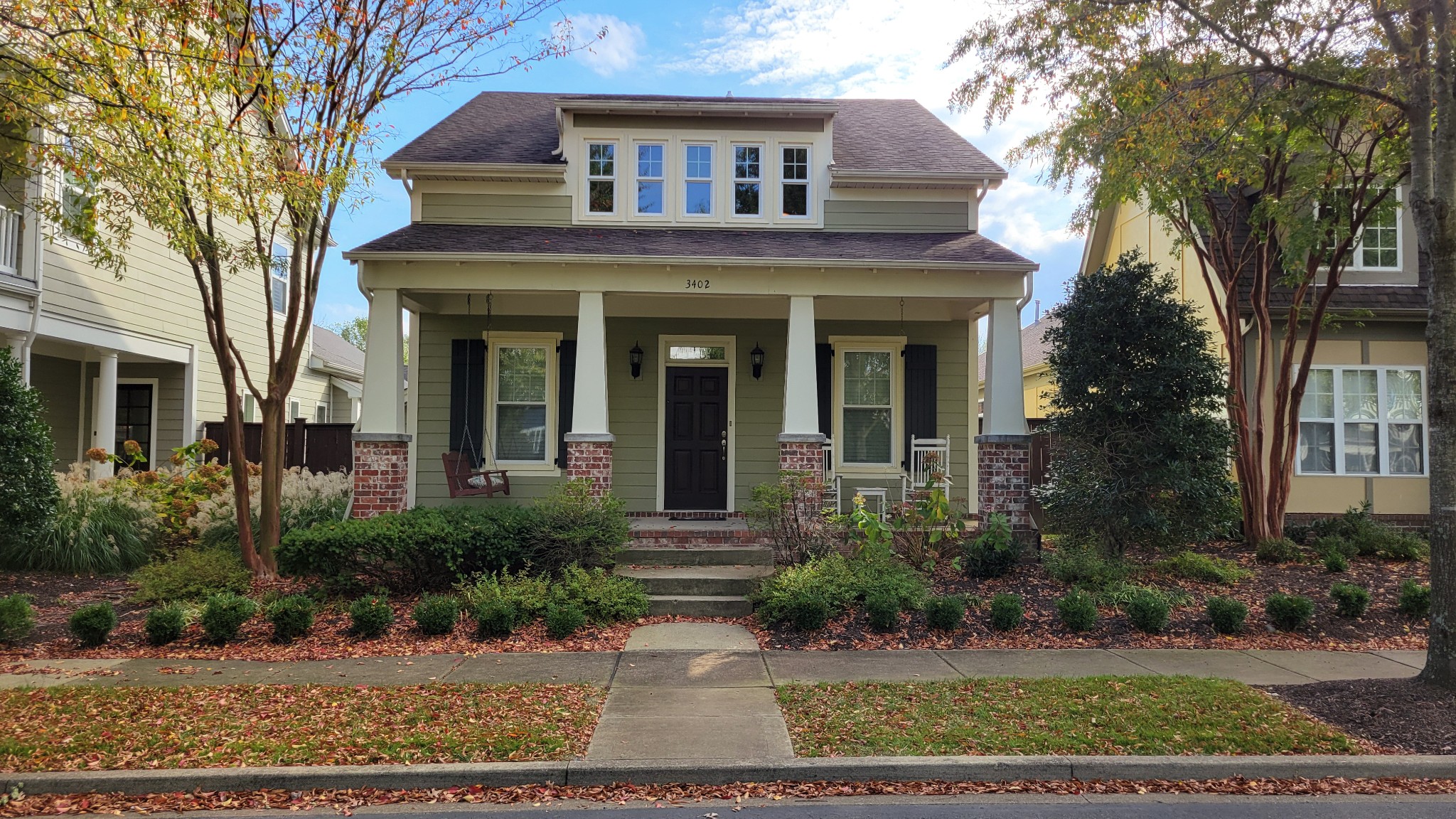 front view of a house