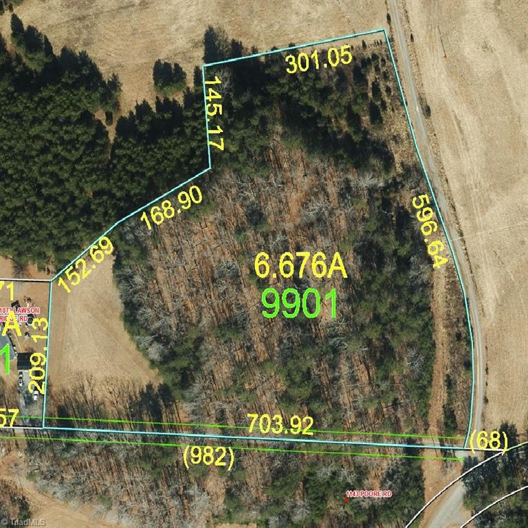 Tax Map and Topo with Stream Course