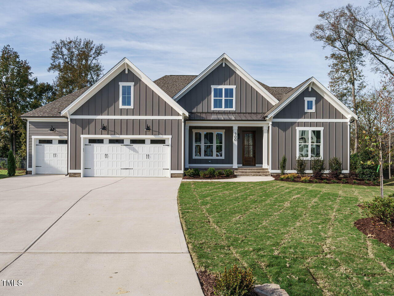 a front view of a house with swimming pool