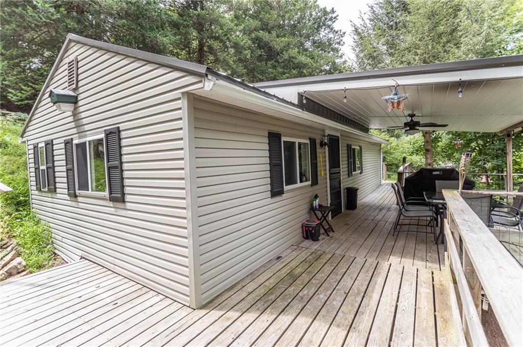 a view of deck with patio