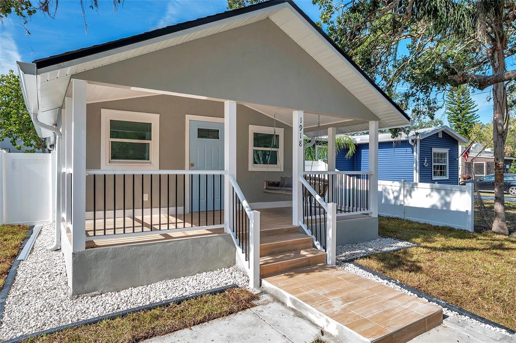 a view of a house with a outdoor space