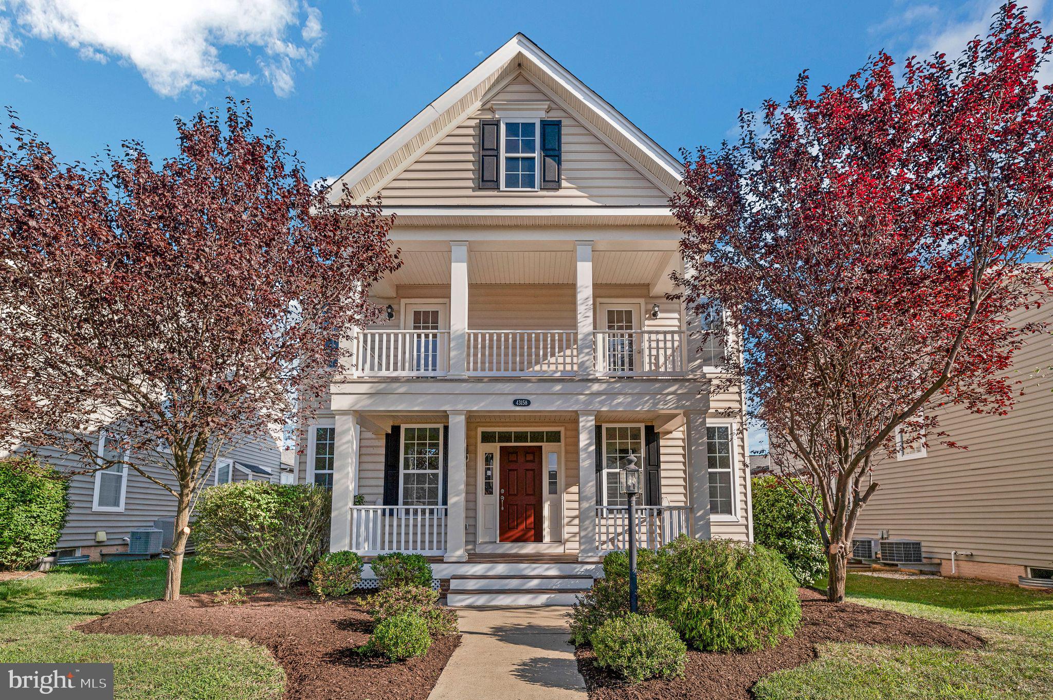 front view of a house