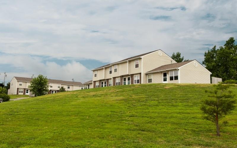 a view of a house with a big yard