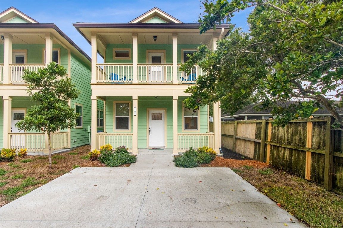 front view of a house