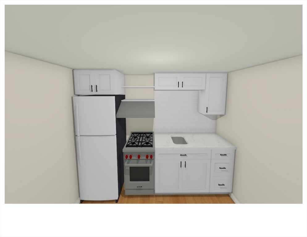 a room with storage and utility