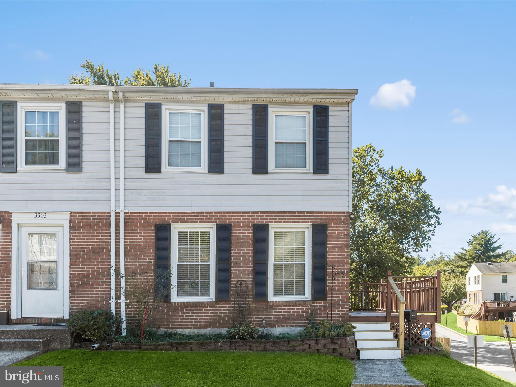 front view of house with a yard