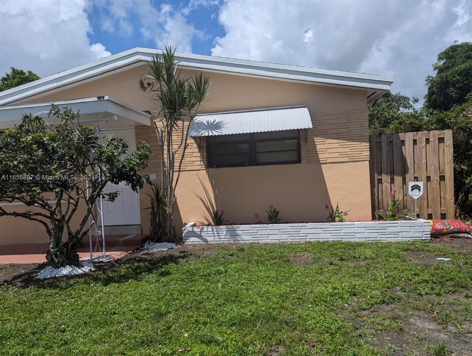 a view of outdoor space and yard