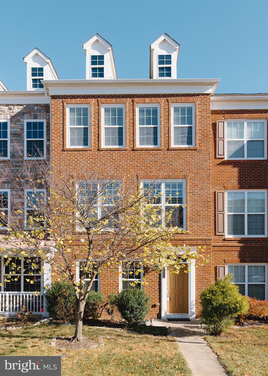 front view of multiple houses