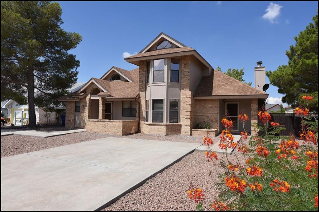 a front view of a house with a porch