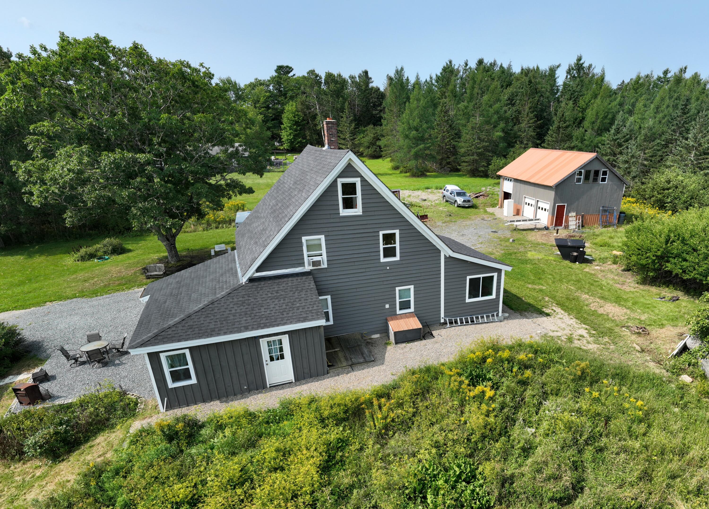 House and Garage