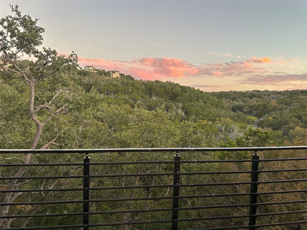 Incredible hill country  & canyon view in back