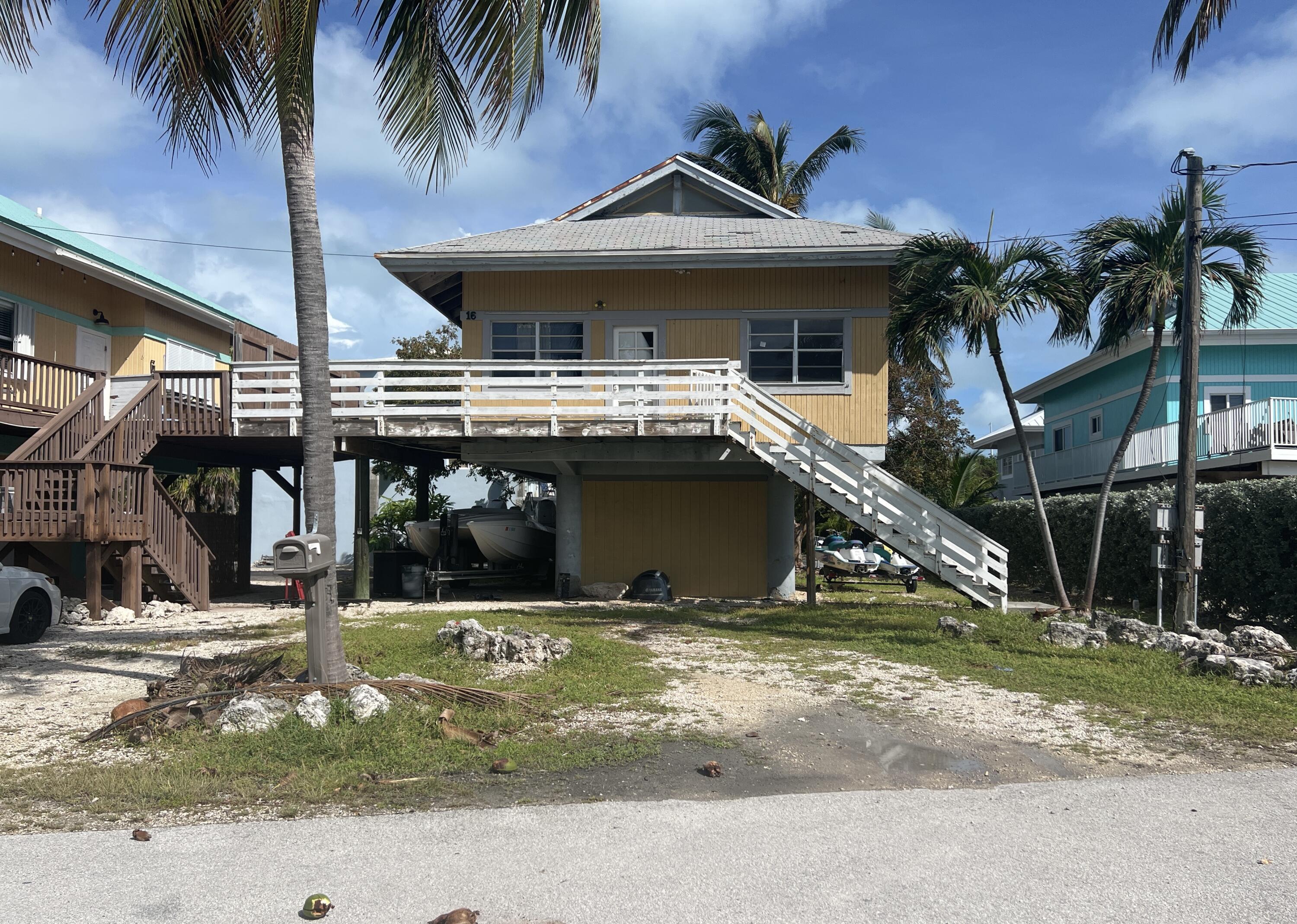 a view of a house with a patio