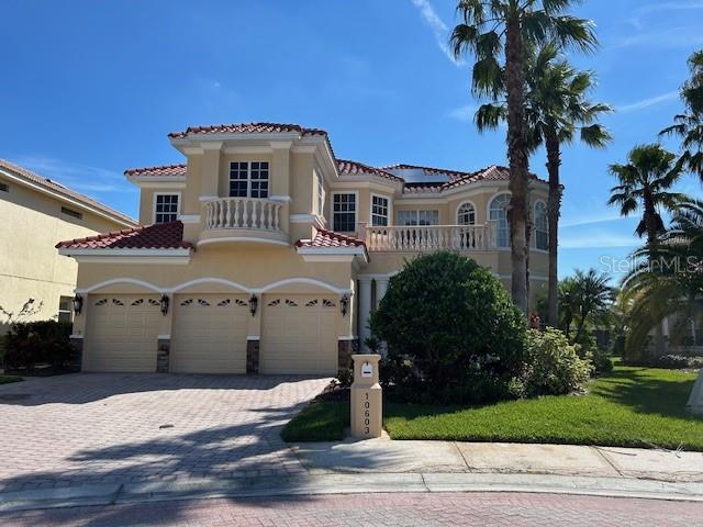 a front view of a house with a porch