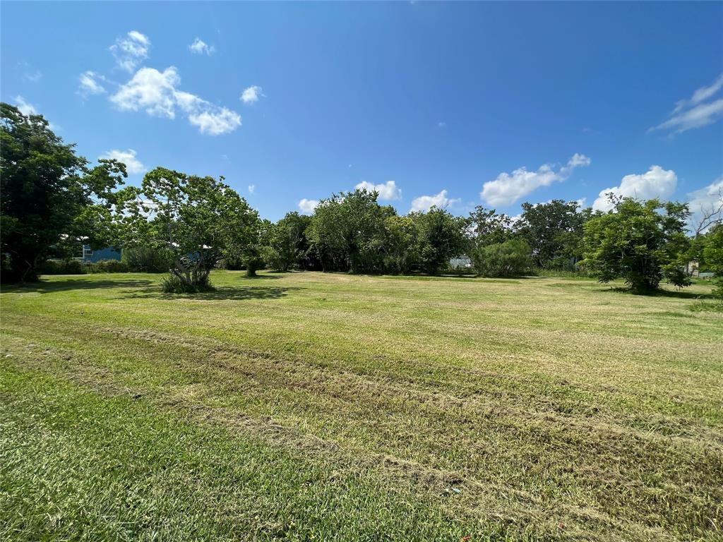 a view of a green field