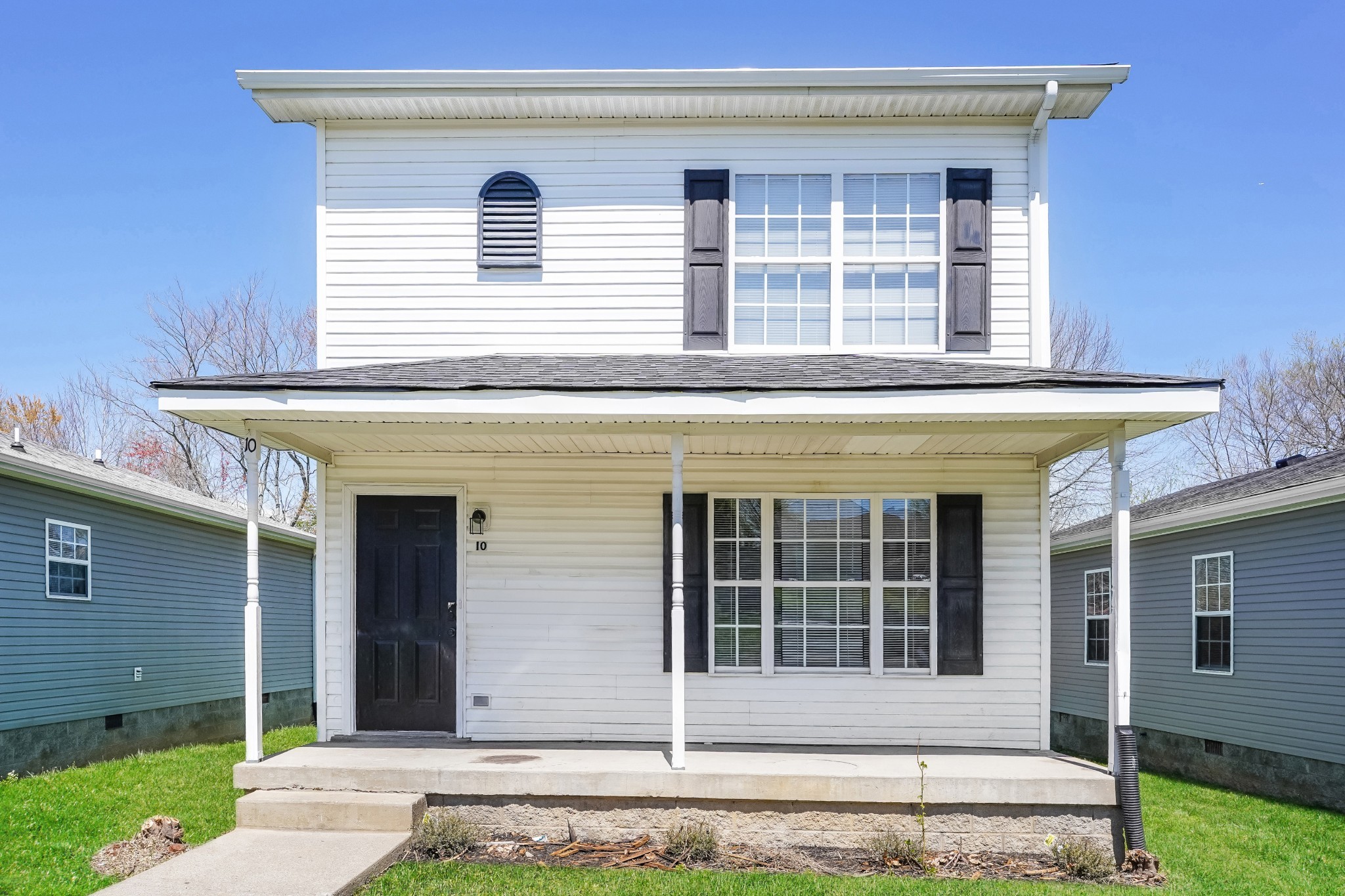 front view of a house