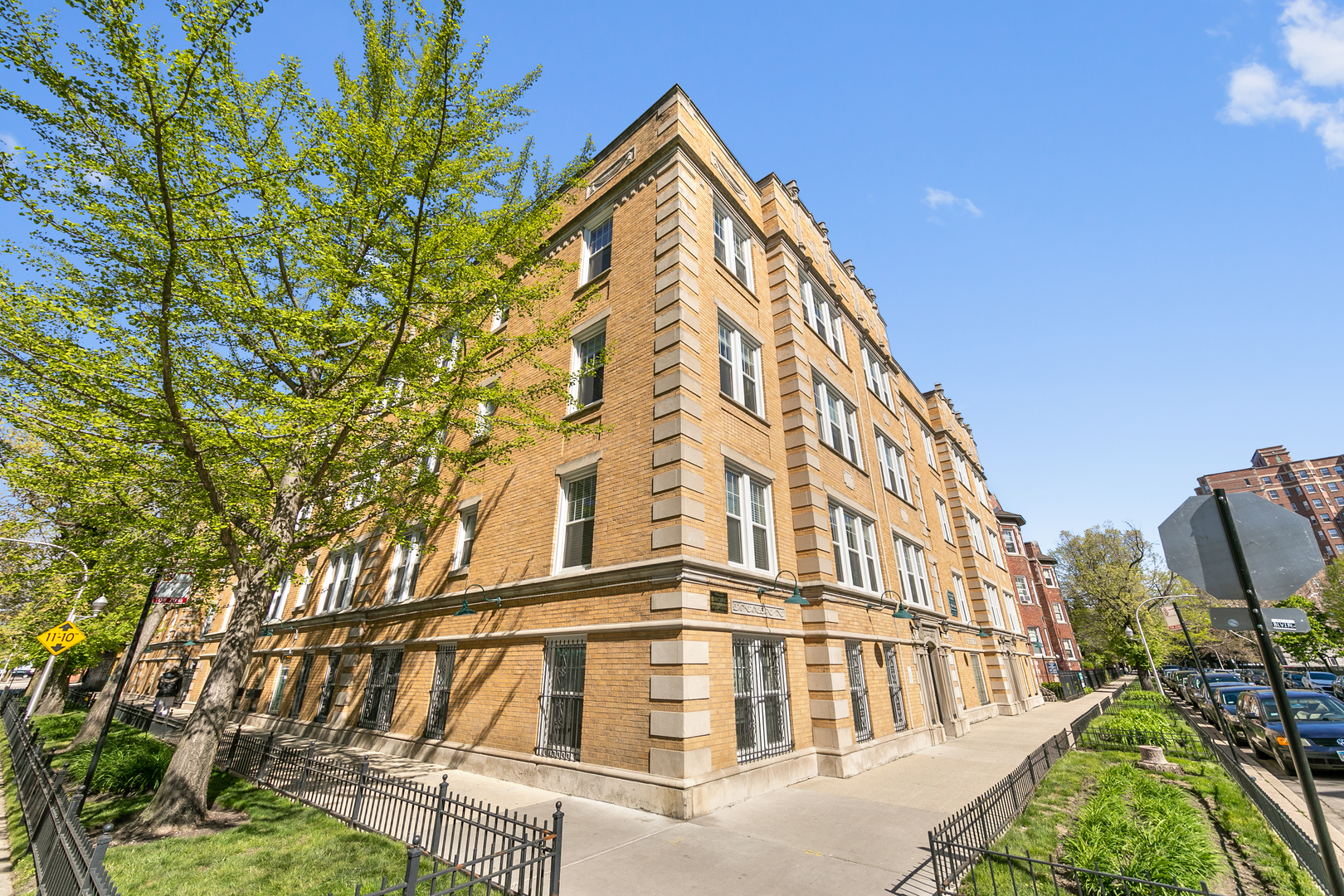 front view of a building