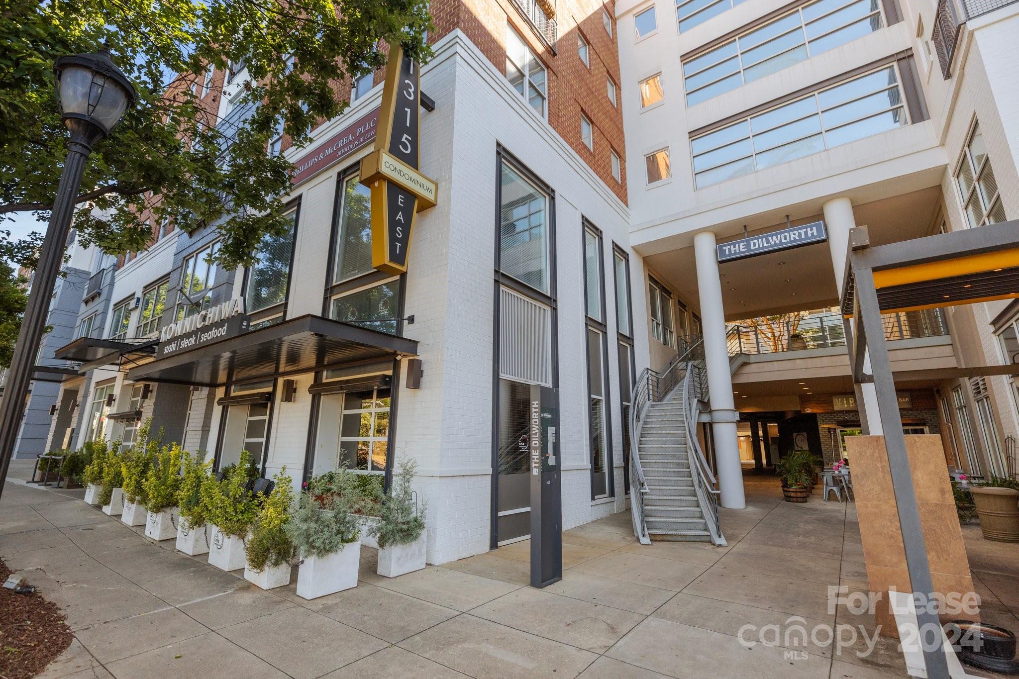 a front view of a multi story residential apartment building