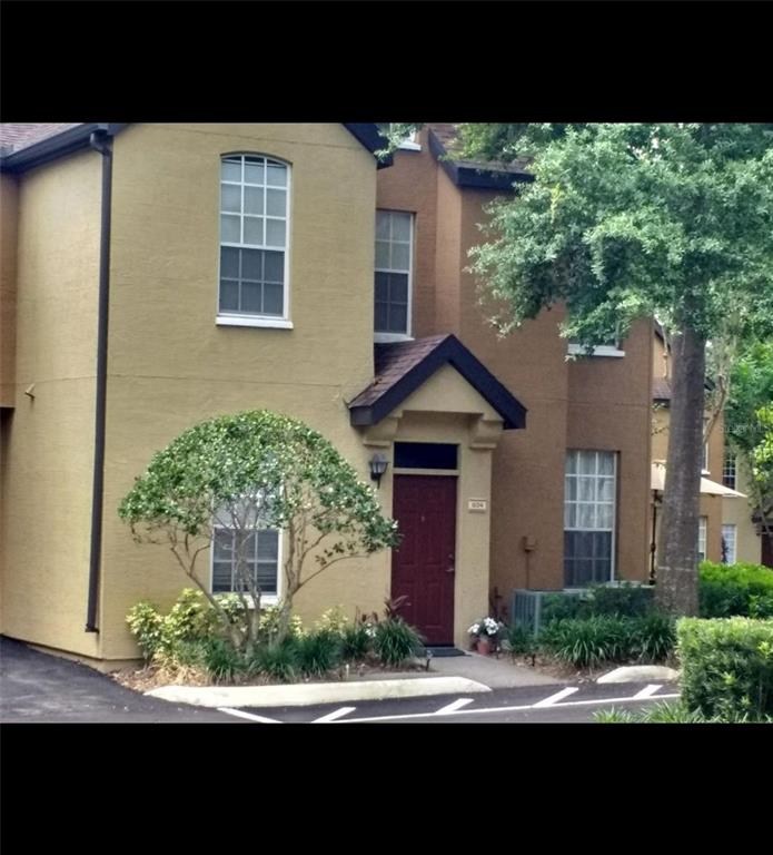 a view of a house with a porch