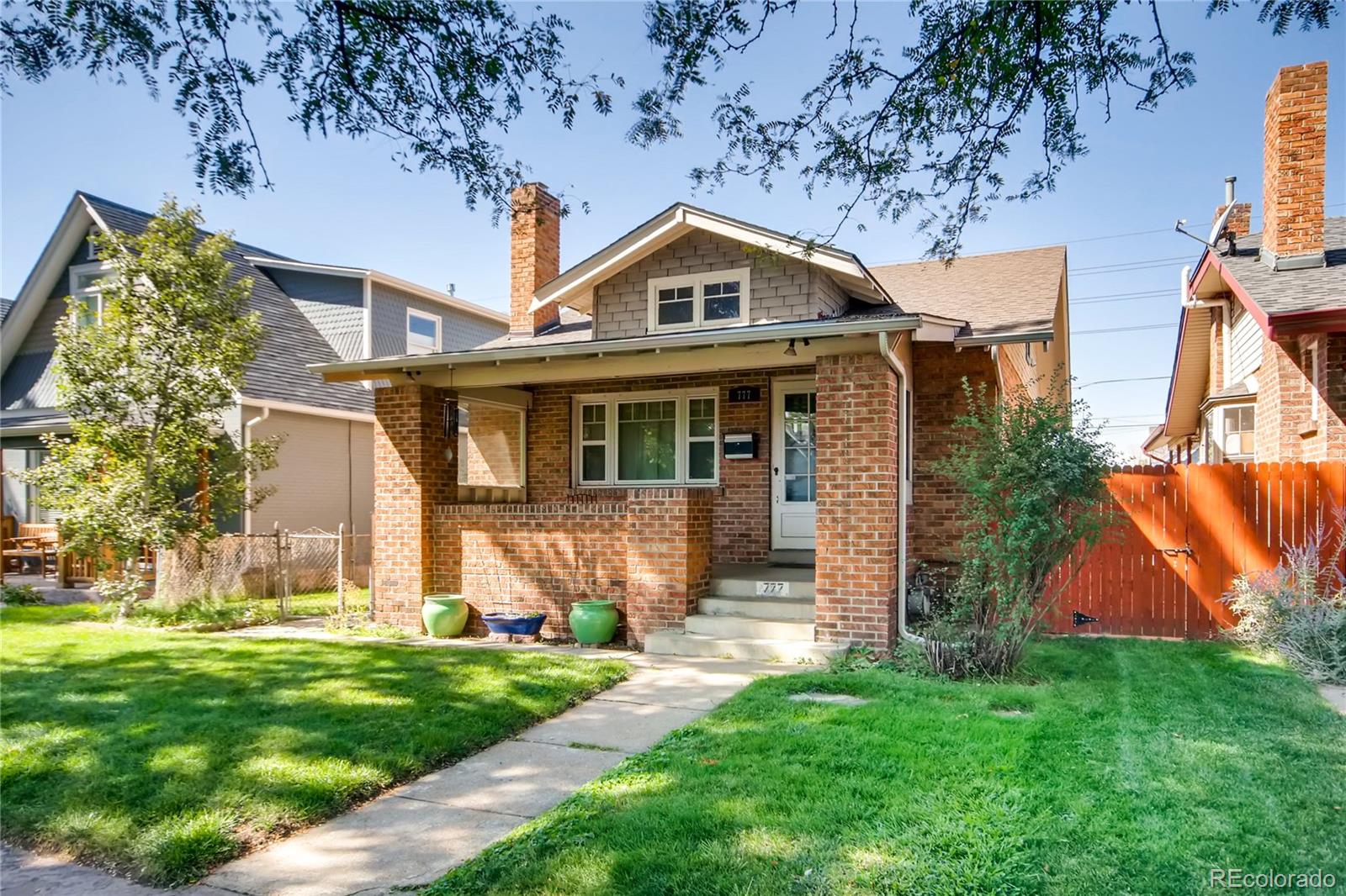 front view of house with a yard