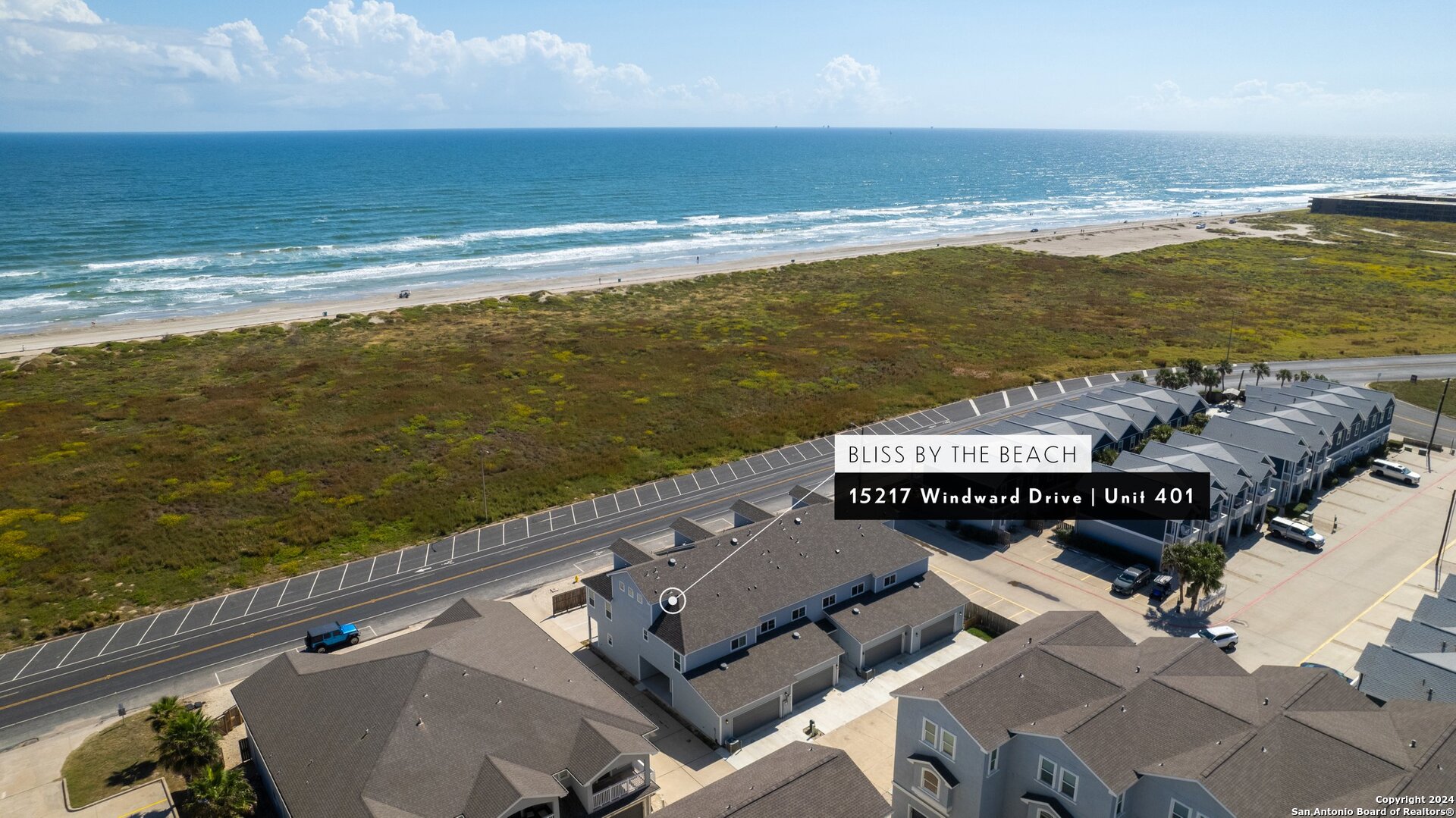 a view of a terrace with ocean view