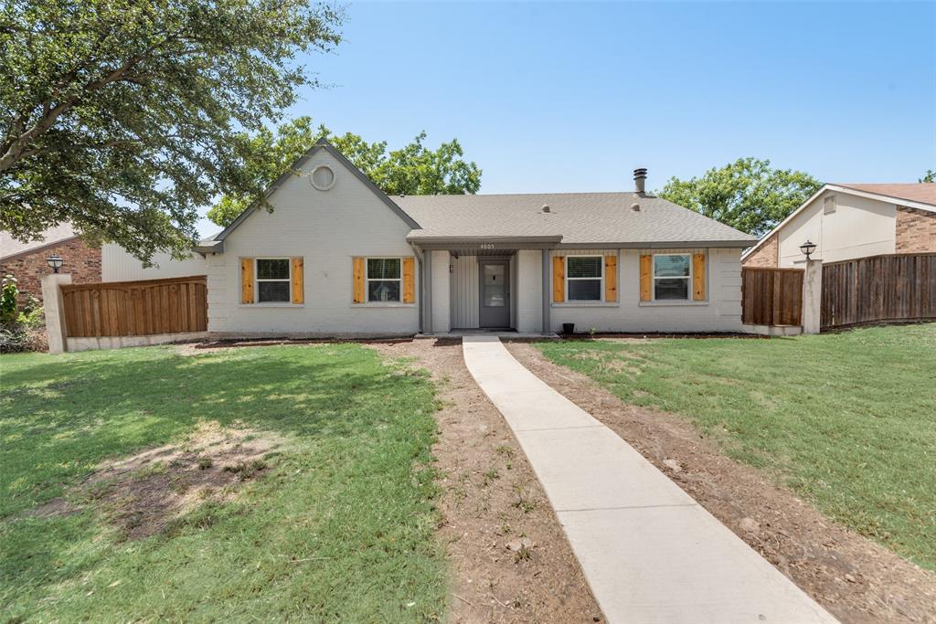 front view of house with a yard