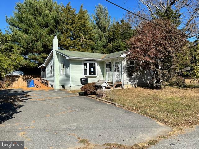 a view of a house with a patio