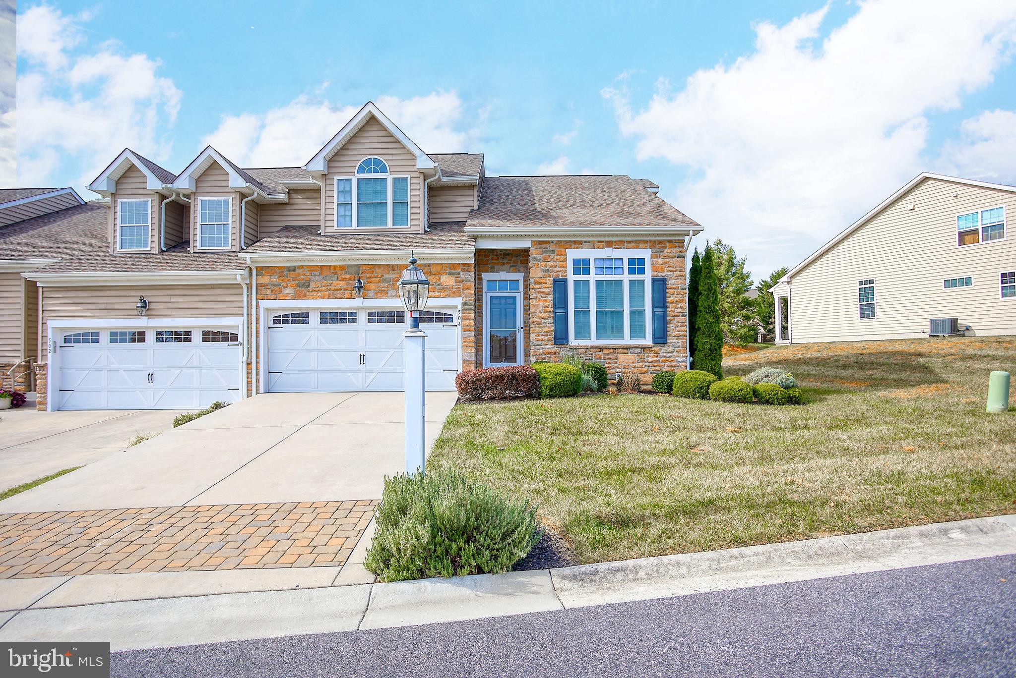 front view of house with a yard