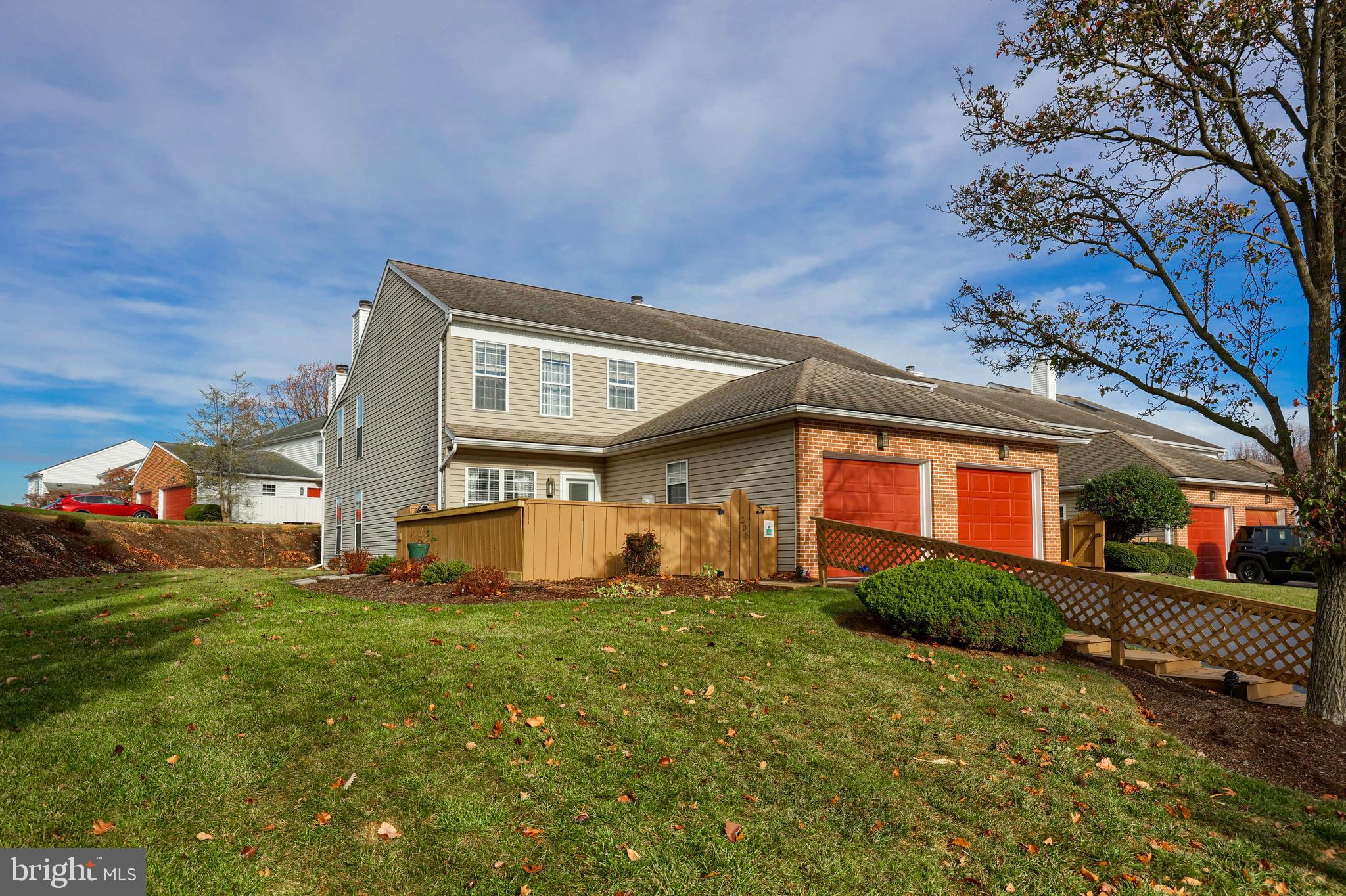 a front view of house with yard