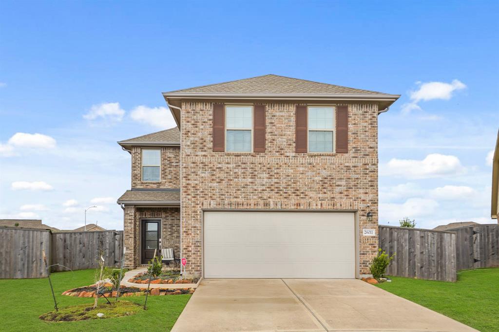 Welcome home! This charming 2 story home greets you with a warm brick exterior and sits on an oversized cul-de-sac lot.