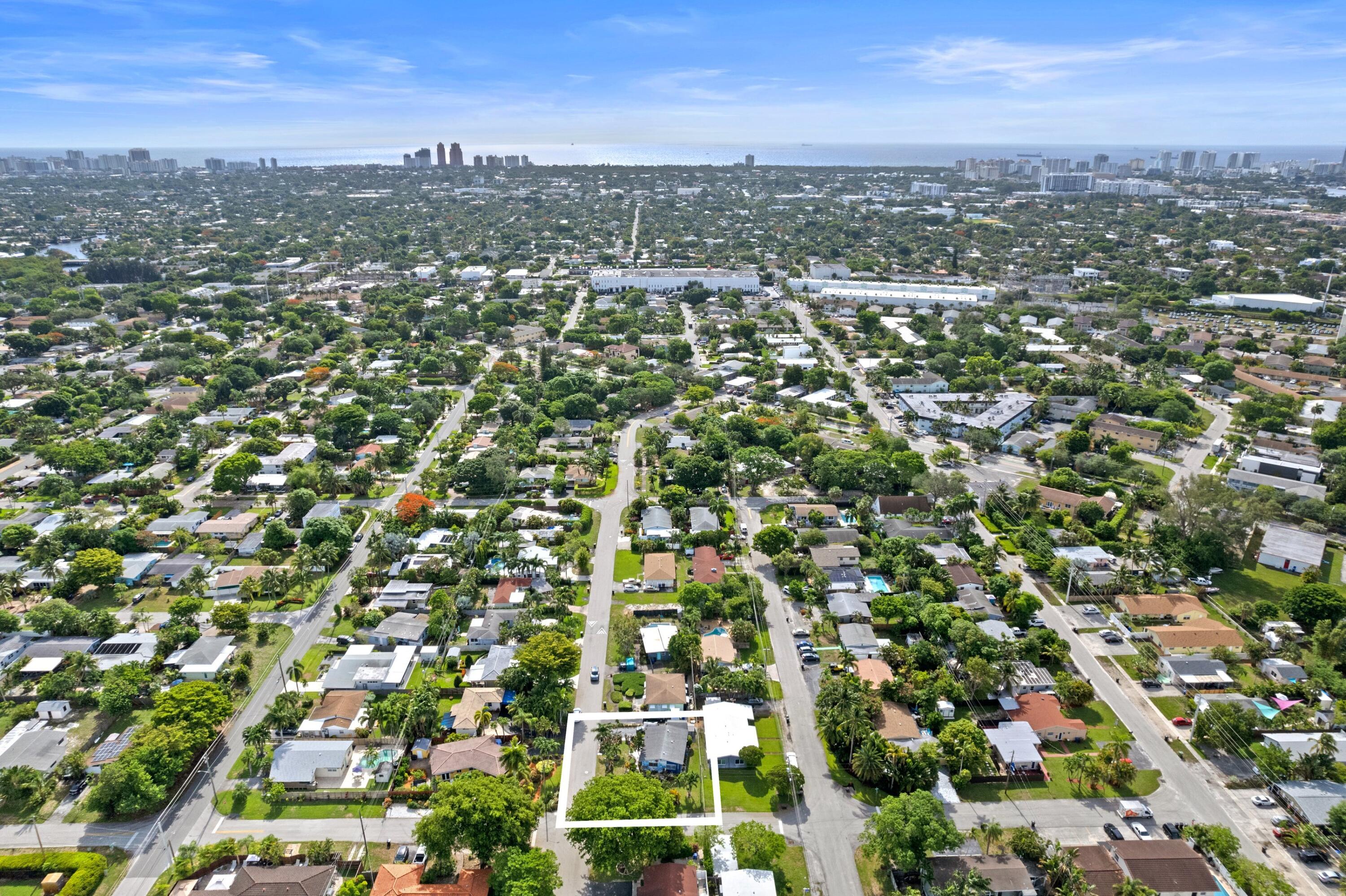 Aerial Ocean View