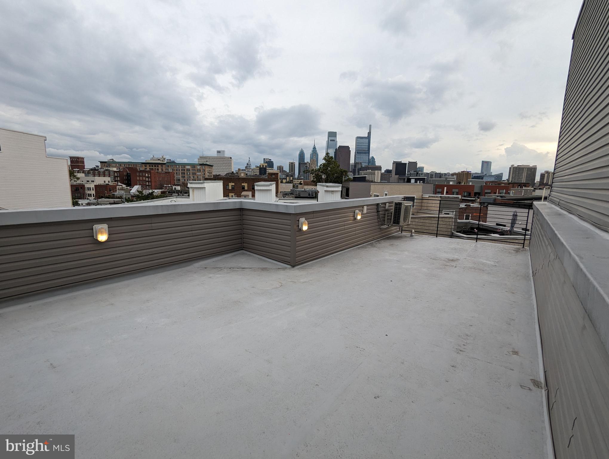 a view of a terrace with sitting area