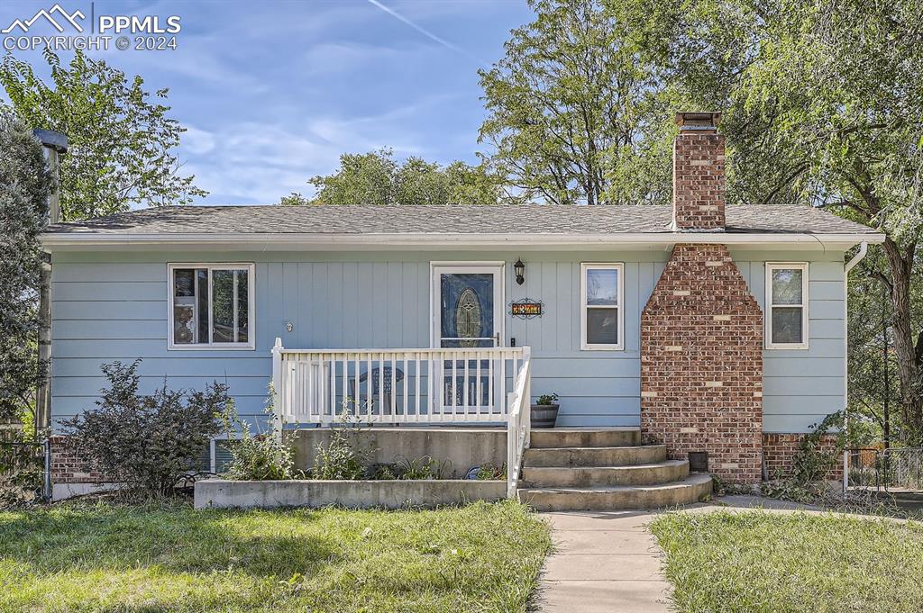 front view of a house