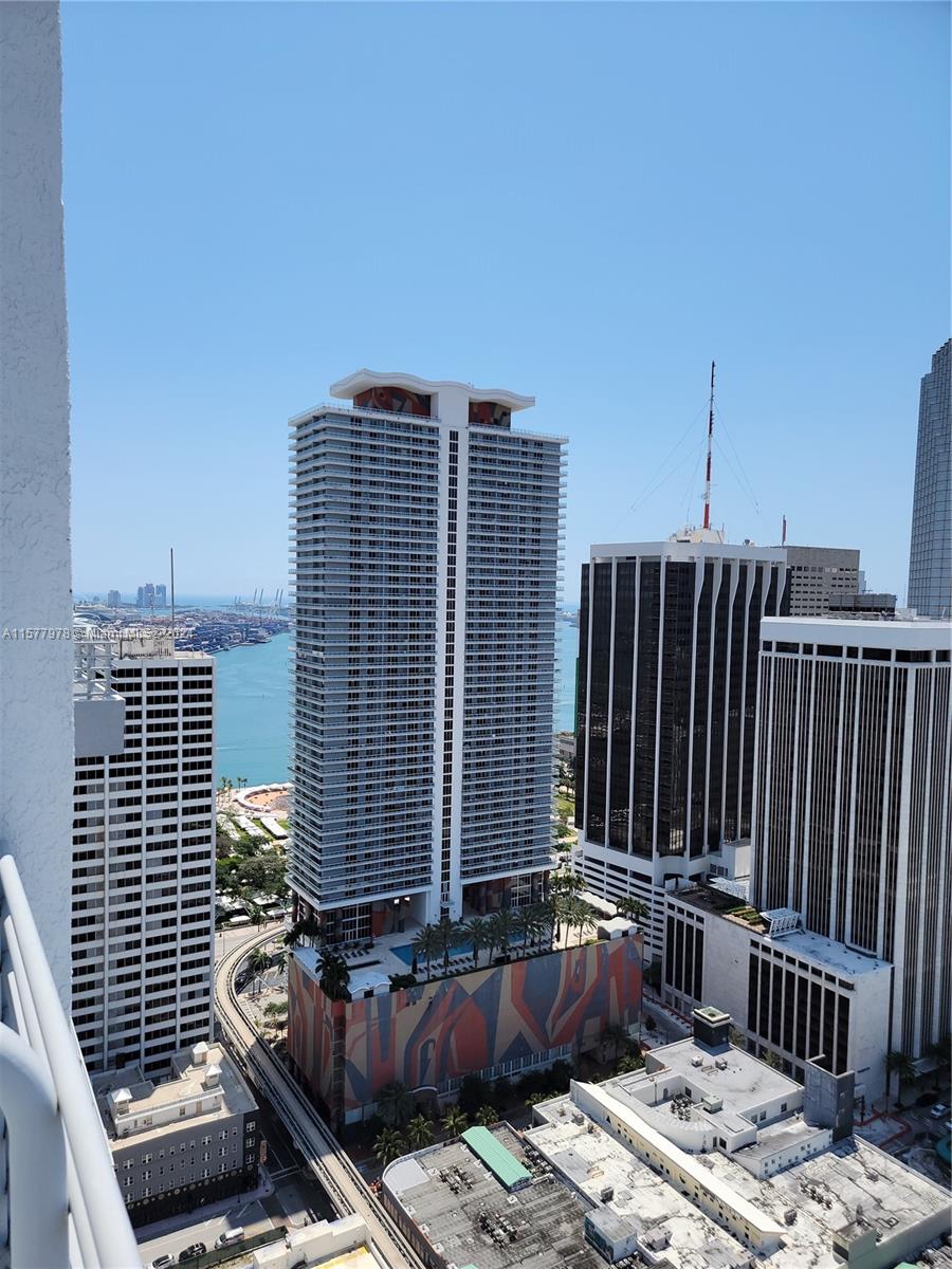 a building view with outdoor space