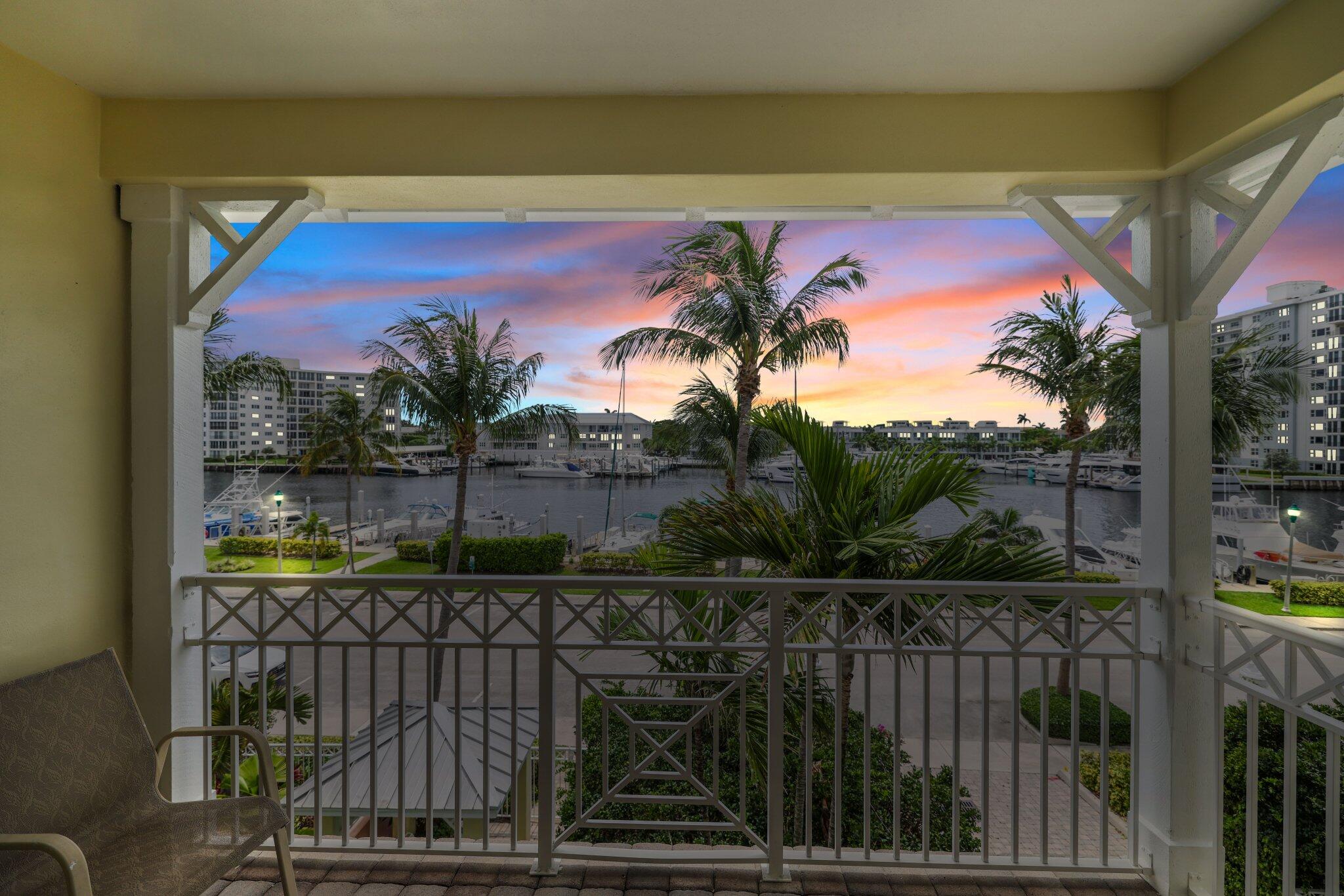 a view of a ocean from a balcony