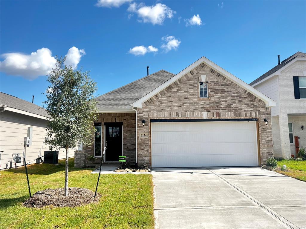 Stunning Leopold home design home design with elevation A by K. Hovnanian Homes in the quaint community of Bluebonnet Village. Home - Still under construction!